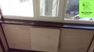 Отделка балкона по адресу Широтная 21 А