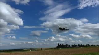 TORNADO KAMPFJETS / LANDUNGEN FLIEGERHORST BÜCHEL (EIFEL)