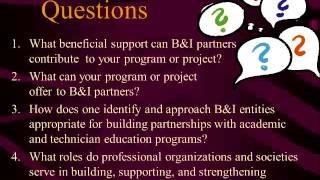 Sharing Best Practices in Business and Industry Partnerships