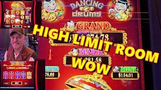 DANCING DRUMS SLOT MACHINE  THAT WAS A WINNING DANCE  FANTASTIC DAY AT THE CASINO!!