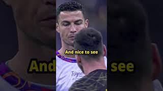 Ronaldo Shows Respect to Messi