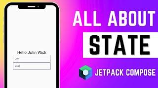 How to manage State in Jetpack Compose  | Android Studio | 2024