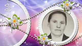 Трогательное поздравление бабушке от внучки – видео из фотографий на заказ