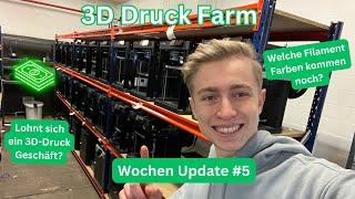 Lohnt sich der 3D Druck noch? | Neue 3D Drucker, Größere Produktion | Wochenupdate 5