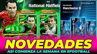 eFootball Club Selection Manchester City  Epic: Nedved 106  Iniesta  POTW Champions League