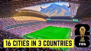 Exploring the BEST FIFA World Cup 2026 Stadiums in US Mexico and Canada