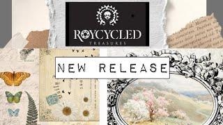 Roycycled Decoupage Paper NEW! Spring Release