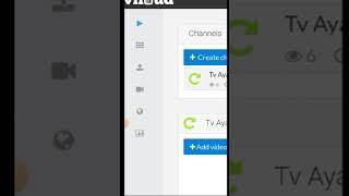 como crear tu propio canal de tv para las 24 horas en vivo desde celular en viloud 2024 parte 2