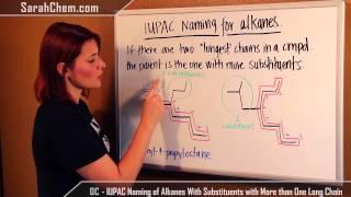 IUPAC Naming of Alkanes With Substituents with More than One Long Chain