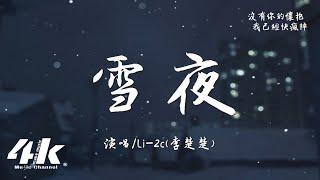 Li-2c(李楚楚) - 雪夜『雪下了一夜 每一夜，想你好幾遍。』【高音質|動態歌詞Lyrics】·流行音樂 hit china song