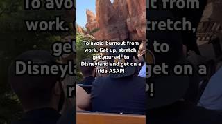 Disneyland fixing work burnout 1 ride at a time #disney #disneyday #disneyland #disneyrides #d23