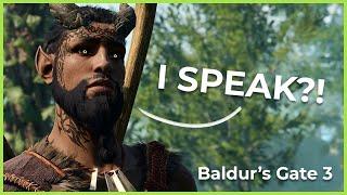 Tav speaks in cutscenes - Baldur's Gate 3 EARLY ACCESS