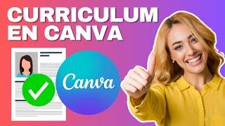 Como hacer un CV en CANVA (FACIL Y RAPIDO 2024)