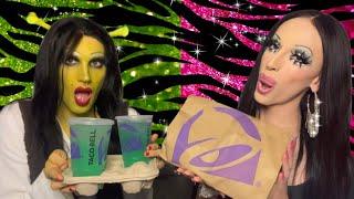 SHREK + CHER TACO BELL MUKBANG (ft. 6arelyhuman)