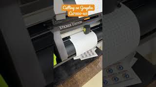Working so good on Graphtec CE7000-40 with 1.2cm circle