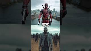 Zombies vs Avengers vs Justice League(Spiderman,Superman,Deadpool,Batman)