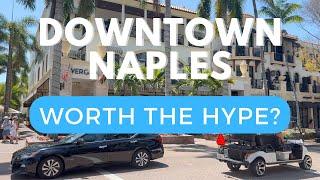 Downtown Naples, Florida - Stroll through 5th Avenue, 3rd Street S. and fly above Naples Bayfront