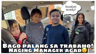 BUHAY AMERIKA: BAGO PA SA TRABAHO NAGING MANAGER AGAD?! |Filipina life in America 