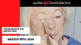 Cream Makeup for Mature Skin | Jean Ketcham of Aging But Dangerous