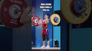 New world record in the clean&jerk!