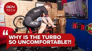 Why Is Riding The Turbo Trainer So Uncomfortable? | GCN Tech Clinic #AskGCNTech