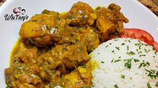 The Best & Easiest Jamaican Curry Chicken Recipe || Whitney's Kitchen Jamaica