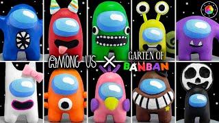 How to make ALL Garten of Banban X Among Us in Clay | PlastiVerse