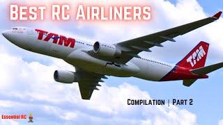 BEST COMPILATION of RC AIRLINERS 2024 | PART 2