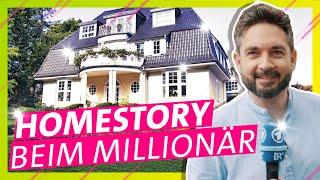 Lass dich einladen von einem echten Millionär! Und drehe eine Homestory.