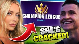 HELPING *CORINNA KOPF* REACH CHAMPS LEAGUE IN FORTNITE ARENA!!!