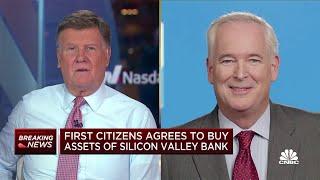 First Citizens Bank CEO on Silicon Valley bank asset purchasing