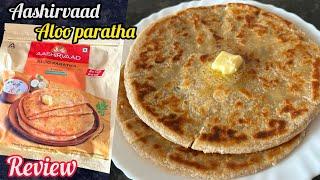 Aashirvaad Ready To Cook Aloo Paratha Review & Demo | Aashirvaad Frozen Aloo Paratha How to Cook