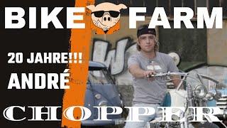 Bike Farm Melle - 20 Jahre André und seine Bettina IRONHEAD CHOPPER!