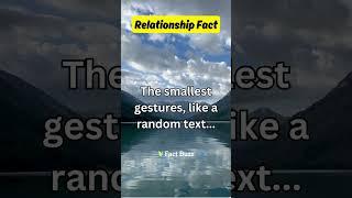 The smallest gestures, like a random text... #viral #shorts #FactBuzz #factbuzz #factbuzz420