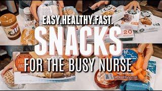 HEALTHY SNACKS + EASY MEALS FOR THE BUSY NURSE | Holley Gabrielle