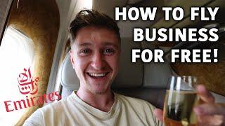 How I fly Emirates Business for FREE! Dubai to Manila Vlog 