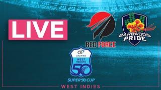  LIVE Trinidad and Tobago v Barbados | CG United Super50 2024