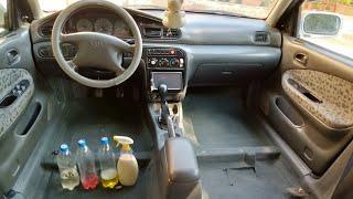 interior car cleaning - car carpet cleaning