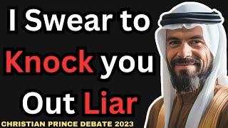 Arab Islamic Scholar with PHD in Quran and Bible Debating Christian Prince | Hot Debate