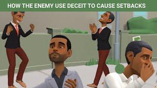 How the devil uses deceit to ruin lives and cause stagnation/ Christian animation