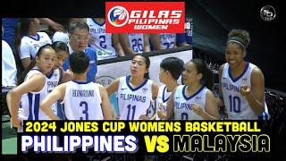 FULL GAME HIGHLIGHT: Unang PANALO ng Gilas Pilipinas Women nakuha kontra Malaysia