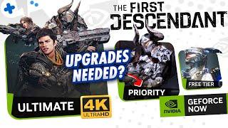 The FIRST DESCENDANT on GeForce NOW on ALL Tiers | FREE to 4K Gameplay