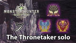 MHWorld | The Thronetaker solo (Long Sword) - 7'05