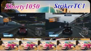 Burnout Paradise Challenges Split Screen w/ StrikerTC1