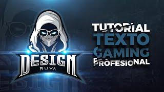 Crear TEXTO para MASCOT LOGO Profesional