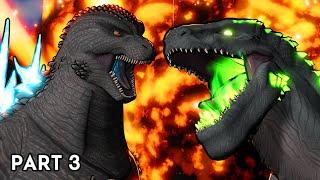 Godzilla (Minus One) vs Zilla Jr. | Animation (Part 3)