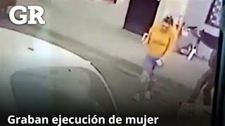 Cámara graba ejecución de mujer | Monterrey