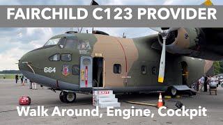 Fairchild C123 Provider 'Thunderpig' Brief Walk Around Tour