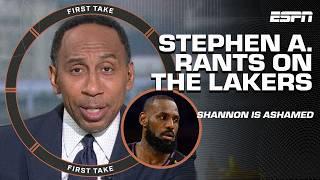 Shannon Sharpe RIPS INTO the Lakers ️ LACKADAISICAL & JUST NOT VERY GOOD! | First Take