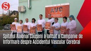 Spitalul Raional Căușeni a lansat o Campanie de Informare despre Accidentul Vascular Cerebral